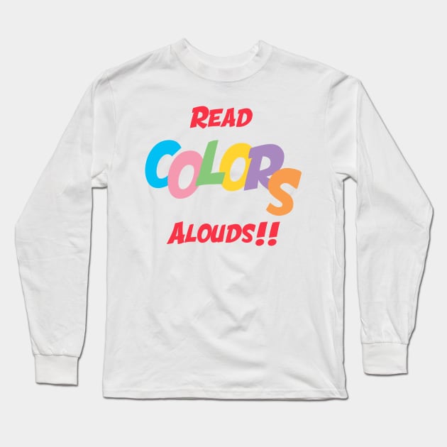 colors Long Sleeve T-Shirt by Amberstore